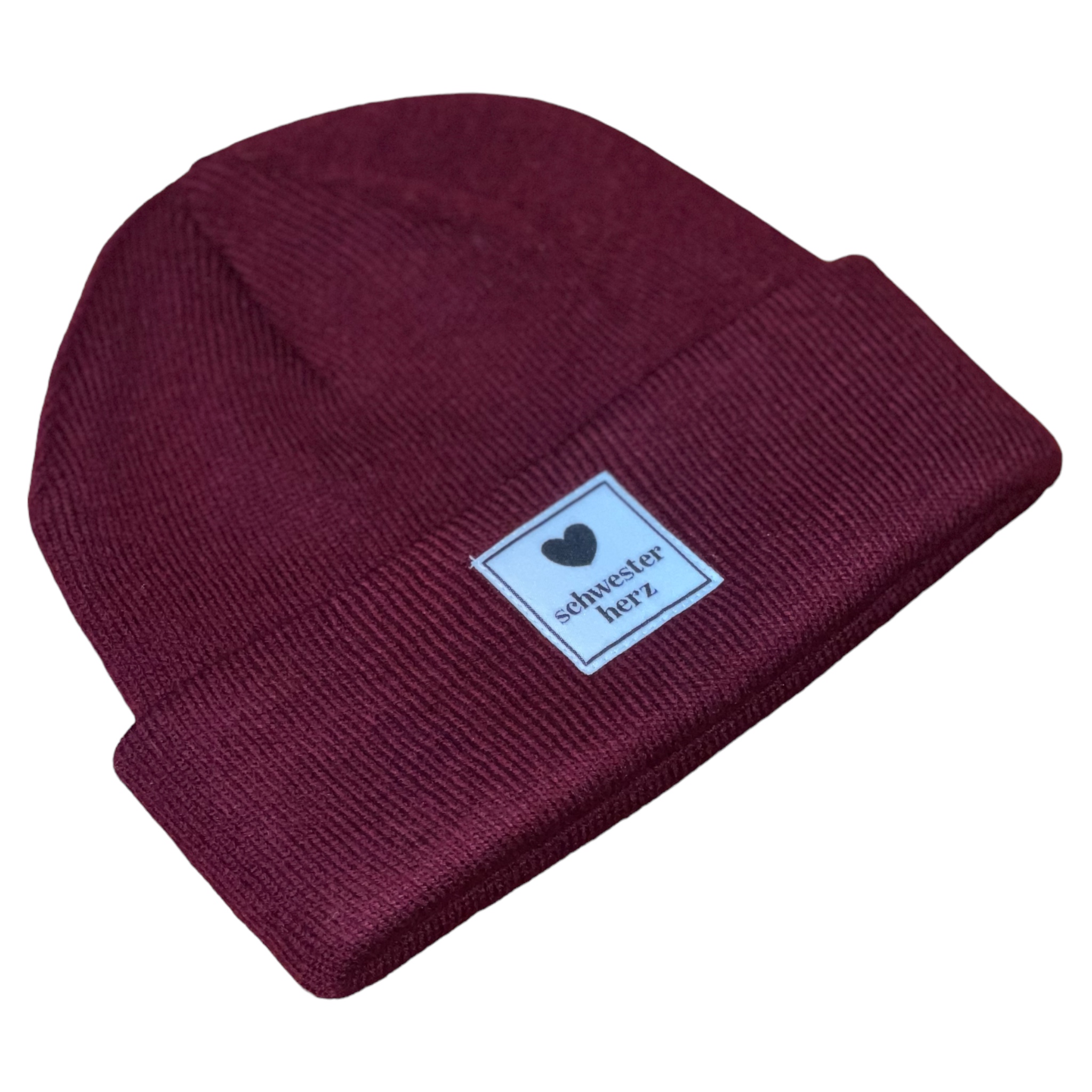 Schwesterherz Beanie 22 Bordeaux