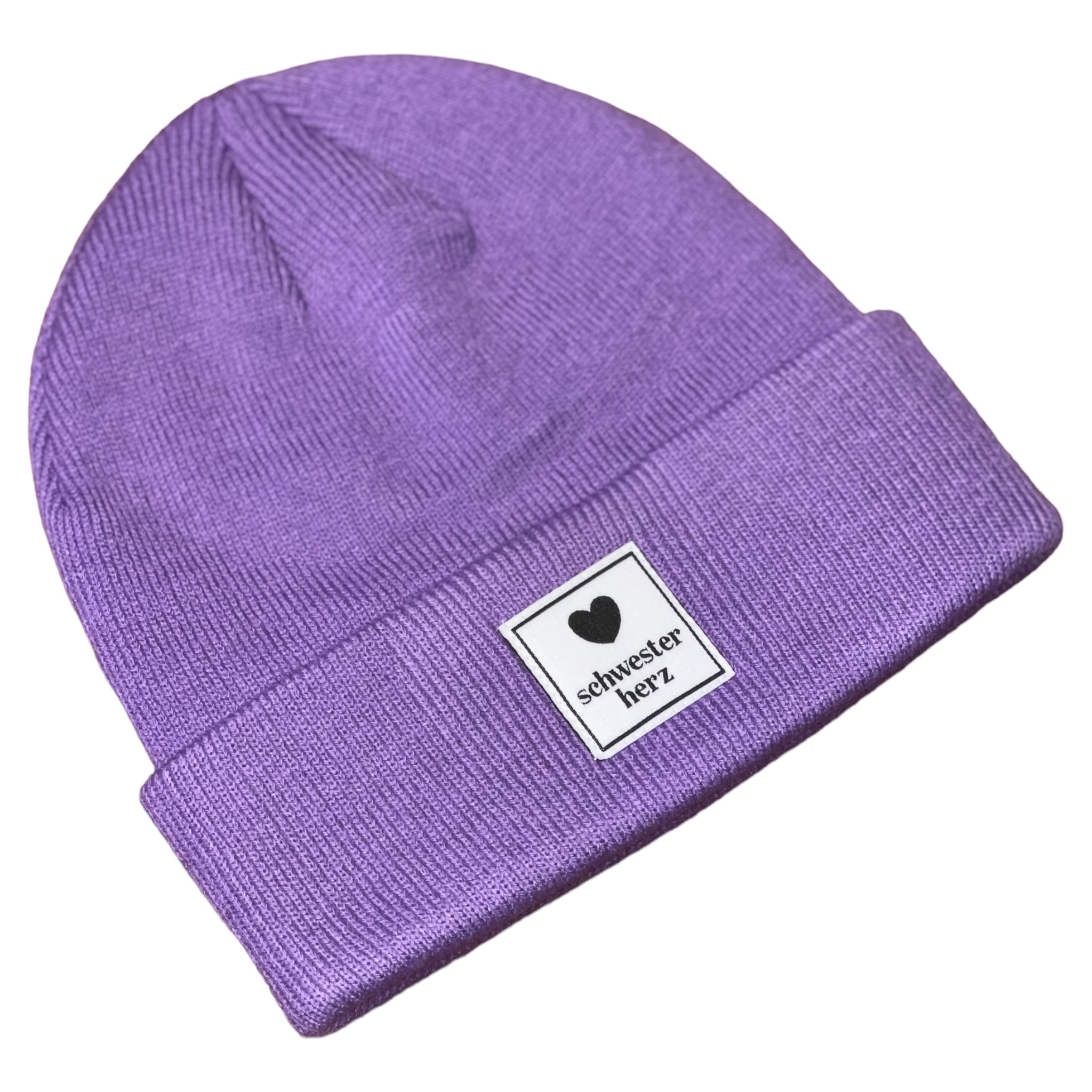 Schwesterherz Beanie 27 Lavendel