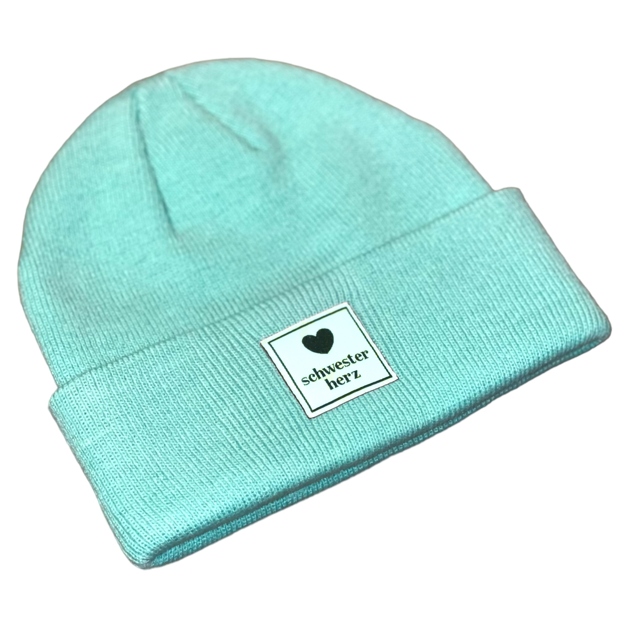 Schwesterherz Beanie 31 Türkis